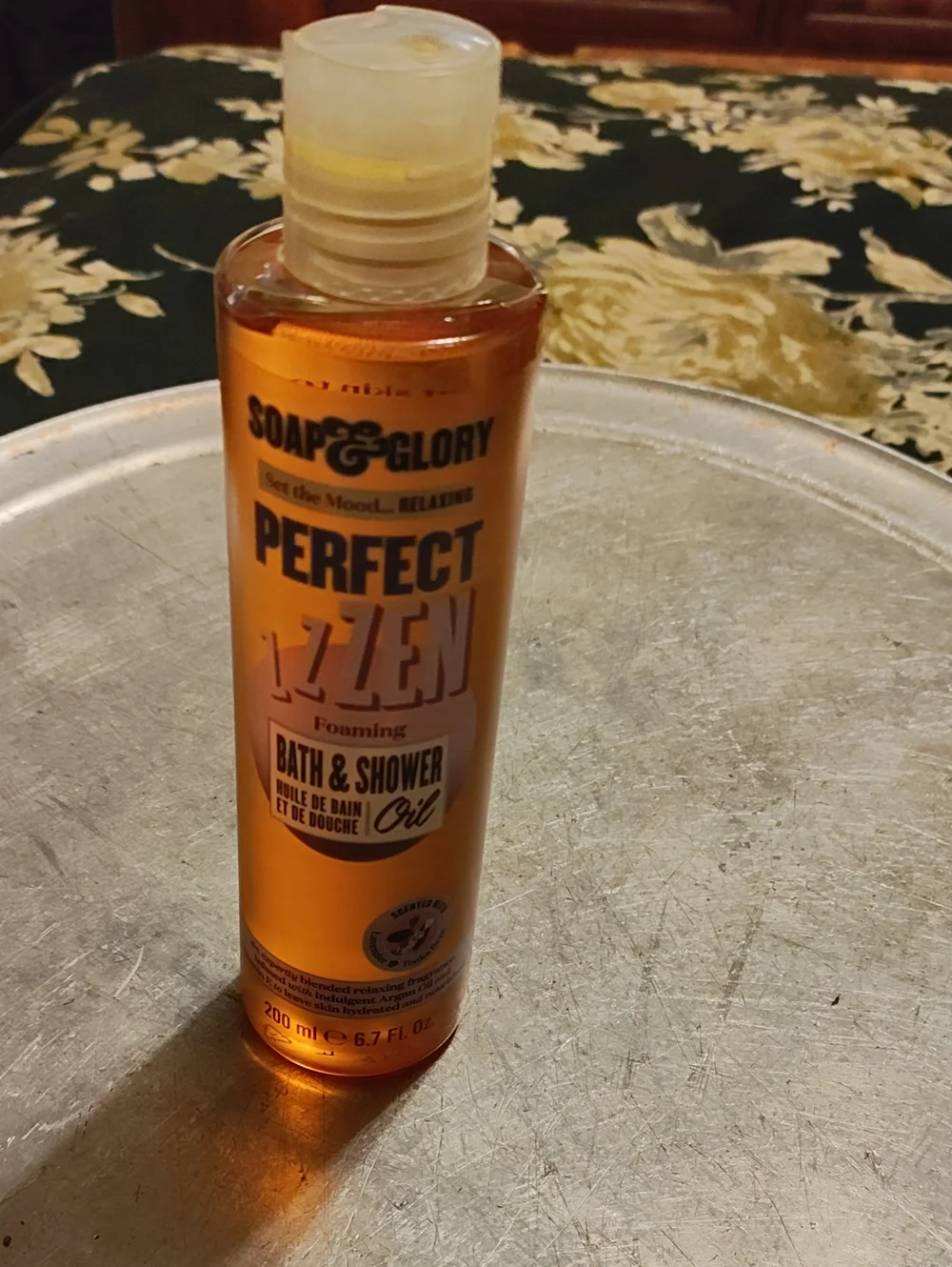 Soap & Glory Perfect 17 Zen Foaming Bath & Shower Oil - Orange with Gold Label